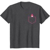image:imageMy Melody Chest Pocket TShirtDark Heather Grey