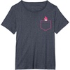 image:imageMy Melody Chest Pocket TShirtHeather Blue