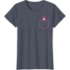 image:imageMy Melody Chest Pocket TShirtHeather Blue