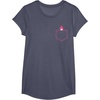 image:imageMy Melody Chest Pocket TShirtHeather Blue