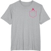 image:imageMy Melody Chest Pocket TShirtHeather Grey