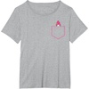 image:imageMy Melody Chest Pocket TShirtHeather Grey
