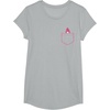 image:imageMy Melody Chest Pocket TShirtHeather Grey