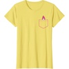 image:imageMy Melody Chest Pocket TShirtLemon Yellow