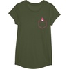 image:imageMy Melody Chest Pocket TShirtOlive Green