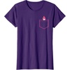 image:imageMy Melody Chest Pocket TShirtPurple