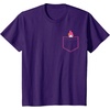 image:imageMy Melody Chest Pocket TShirtPurple