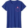 image:imageMy Melody Chest Pocket TShirtRoyal Blue