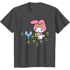 image:imageMy Melody Flower Crown TShirtDark Heather Grey