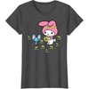image:imageMy Melody Flower Crown TShirtDark Heather Grey