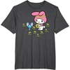 image:imageMy Melody Flower Crown TShirtDark Heather Grey