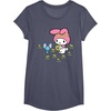 image:imageMy Melody Flower Crown TShirtHeather Blue