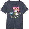 image:imageMy Melody Flower Crown TShirtHeather Blue