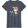 image:imageMy Melody Flower Crown TShirtHeather Blue