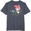 image:imageMy Melody Flower Crown TShirtHeather Blue