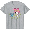image:imageMy Melody Flower Crown TShirtHeather Grey