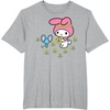 image:imageMy Melody Flower Crown TShirtHeather Grey