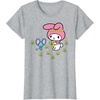 image:imageMy Melody Flower Crown TShirtHeather Grey