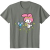 image:imageMy Melody Flower Crown TShirtOlive Heather