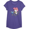 image:imageMy Melody Flower Crown TShirtPurple Heather