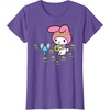 image:imageMy Melody Flower Crown TShirtPurple Heather