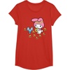image:imageMy Melody Flower Crown TShirtRed