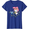 image:imageMy Melody Flower Crown TShirtRoyal Blue