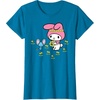 image:imageMy Melody Flower Crown TShirtSapphire Blue