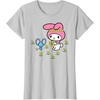 image:imageMy Melody Flower Crown TShirtSilver Grey