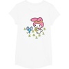 image:imageMy Melody Flower Crown TShirtWhite