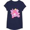 image:imageMy Melody Happiness Overload TShirtNavy Blue