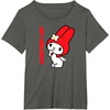 image:imageMy Melody Logo Tee TShirtAsphalt Grey