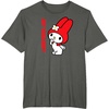 image:imageMy Melody Logo Tee TShirtAsphalt Grey