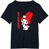 image:imageMy Melody Logo Tee TShirtBlack