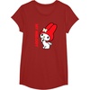 image:imageMy Melody Logo Tee TShirtCranberry Red