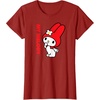 image:imageMy Melody Logo Tee TShirtCranberry Red