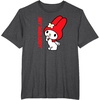 image:imageMy Melody Logo Tee TShirtDark Heather Grey