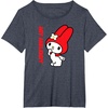 image:imageMy Melody Logo Tee TShirtHeather Blue