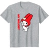 image:imageMy Melody Logo Tee TShirtHeather Grey