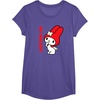 image:imageMy Melody Logo Tee TShirtPurple Heather
