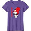 image:imageMy Melody Logo Tee TShirtPurple Heather