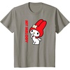 image:imageMy Melody Logo Tee TShirtSlate Grey