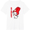image:imageMy Melody Logo Tee TShirtWhite