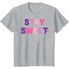 image:imageMy Melody Stay Sweet TShirtHeather Grey