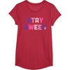 image:imageMy Melody Stay Sweet TShirtRed Heather