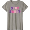 image:imageMy Melody Stay Sweet TShirtSlate Grey