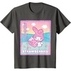 image:imageMy Melody Strawberry Milk TShirtAsphalt Grey