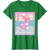 image:imageMy Melody Strawberry Milk TShirtKelly Green