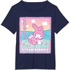 image:imageMy Melody Strawberry Milk TShirtNavy Blue