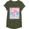 image:imageMy Melody Strawberry Milk TShirtOlive Green
